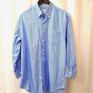 Peter Millar Cotton and Silk Button Down Shirt